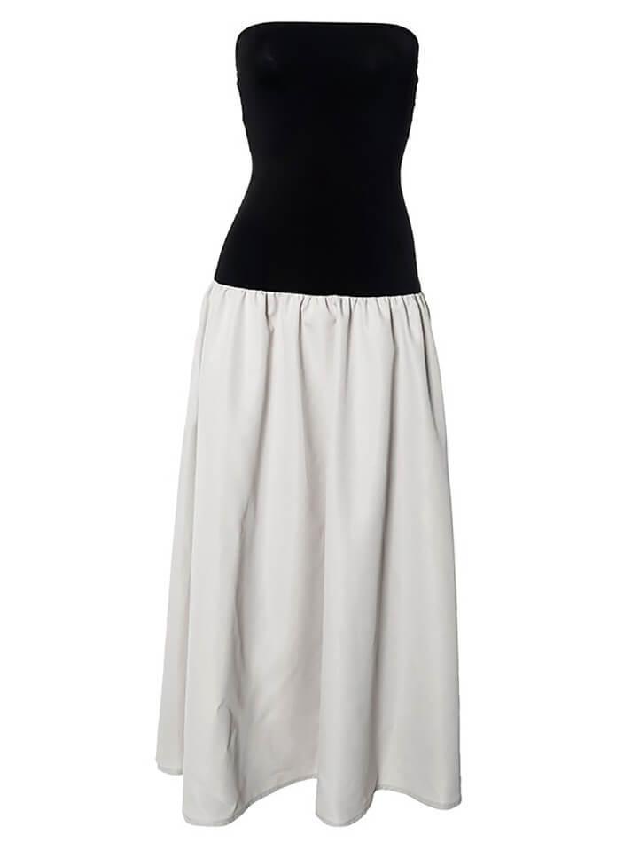 Sleeveless Pleated Long Dress - AnotherChill