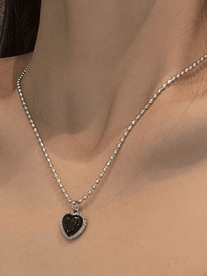 2pcs Heart Pendant Necklace - AnotherChill