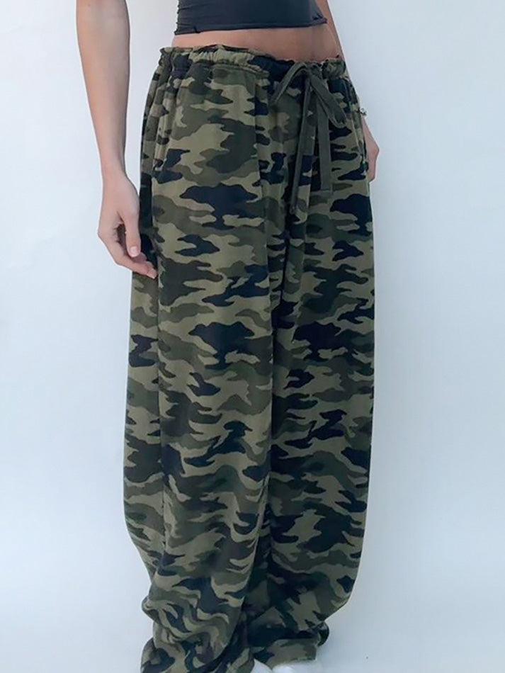 Loose Fit Drawstring Pants