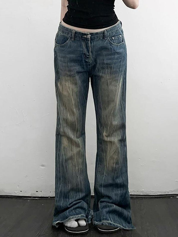 Vintage Loose Low Rise Jeans