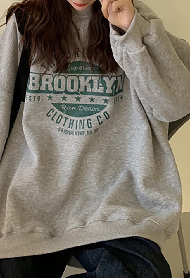 Brooklyn Graphic Crew Sweatshirt AnotherChill