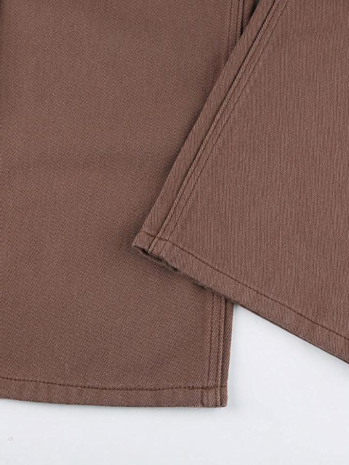 Corduroy Straight Leg Pants - AnotherChill