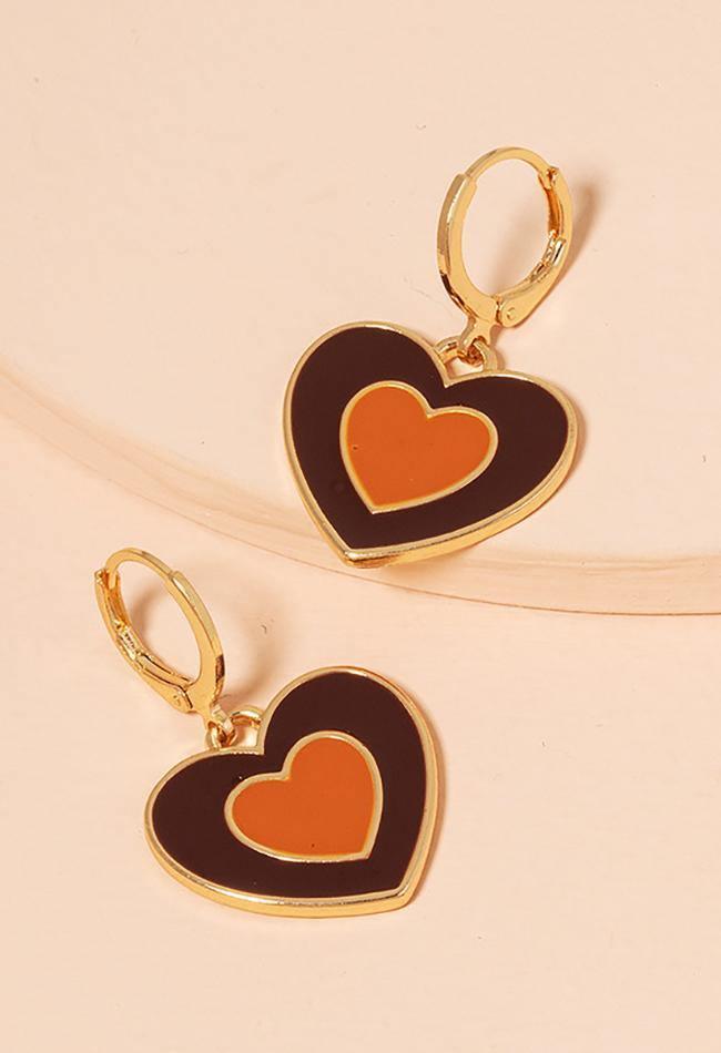 Heart-shaped Pendant Earrings AnotherChill