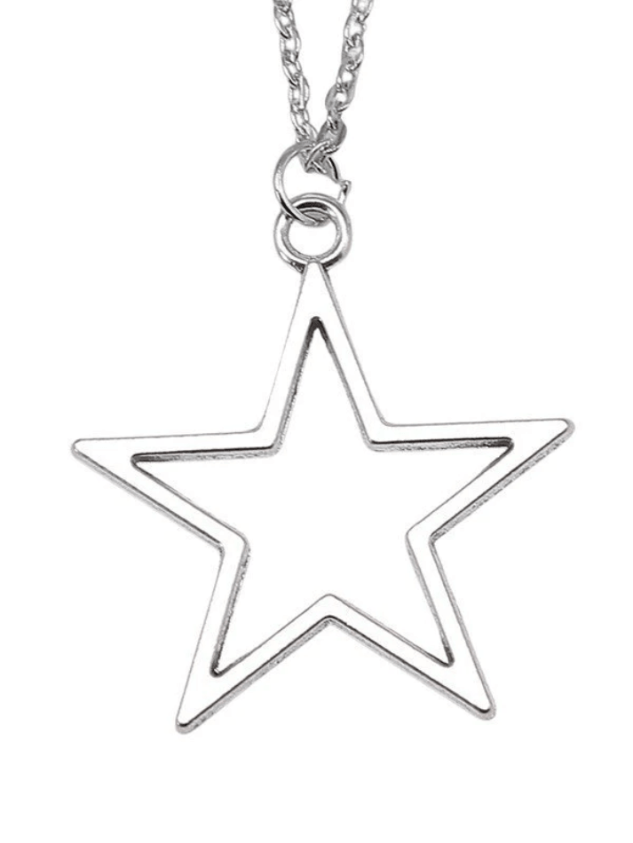 Hollow Out Star Charm Necklace - AnotherChill