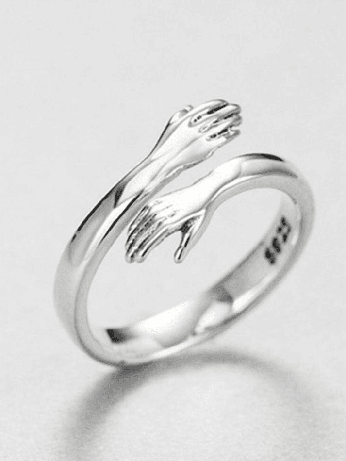 Love Hug Adjustable Cuff Ring - AnotherChill