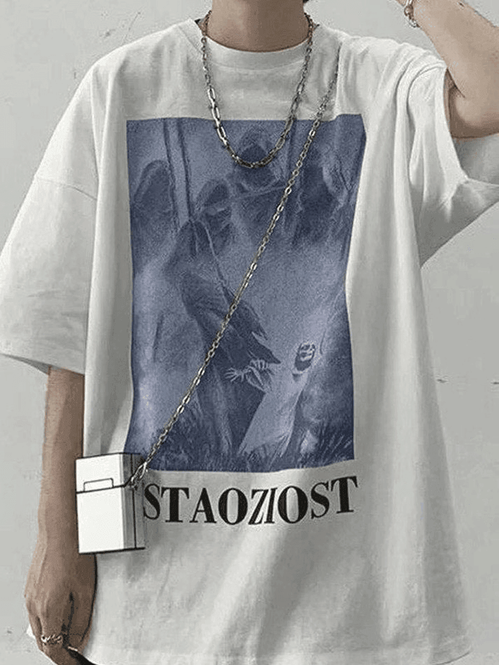 Men's Mist Ghost Graphic Tee - AnotherChill