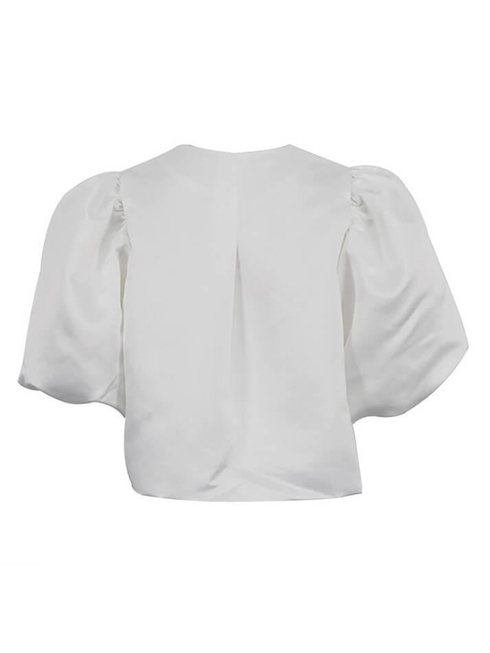 Oversized Puff Sleeve Blouse - AnotherChill