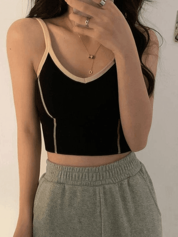 Padded Crop Cami Top - AnotherChill