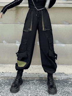 Pocket Detail Cargo Pants - AnotherChill