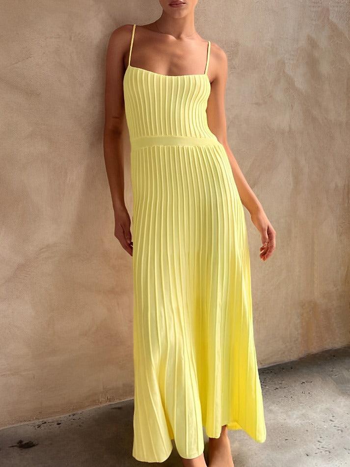 Rib Midi Sundress - AnotherChill