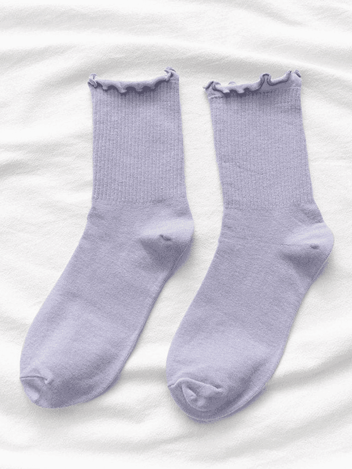 Ruffle Folds Socks - AnotherChill