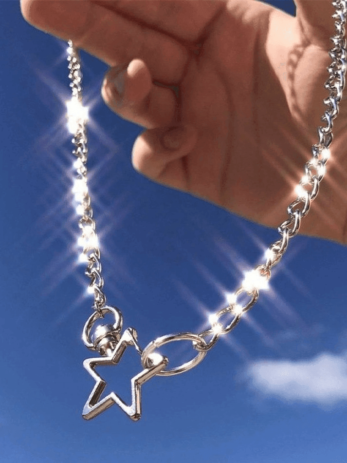 Star Charm Chain Necklace - AnotherChill