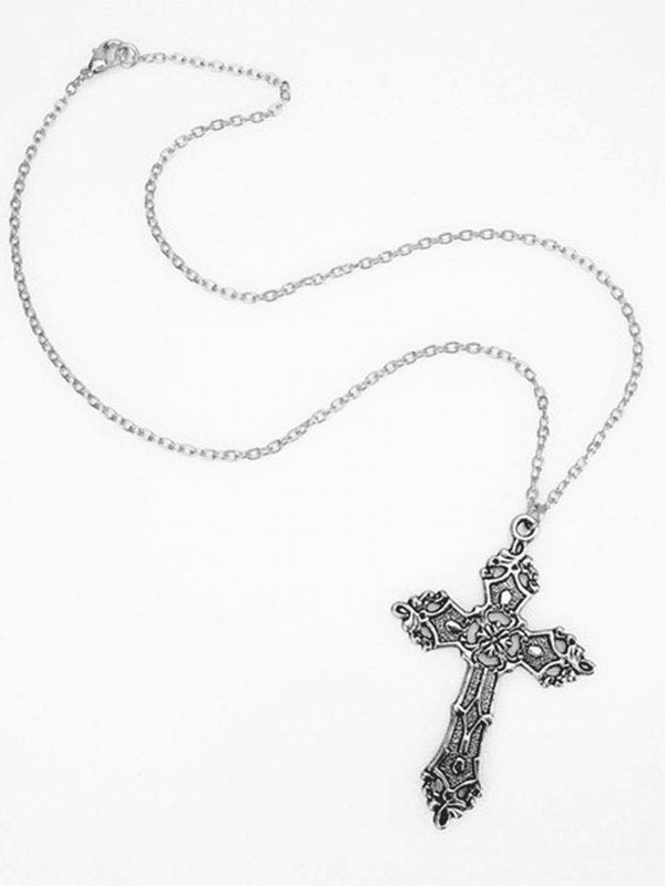 Vintage Baroque Cross Necklace - AnotherChill