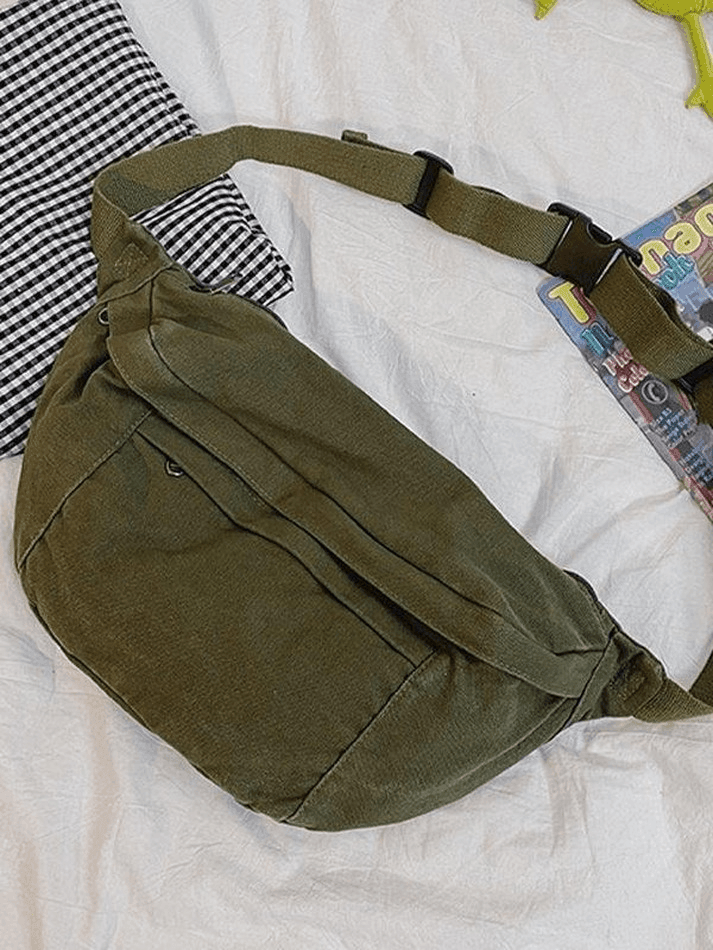 Vintage Wash Capacity Crossbody Bag - AnotherChill