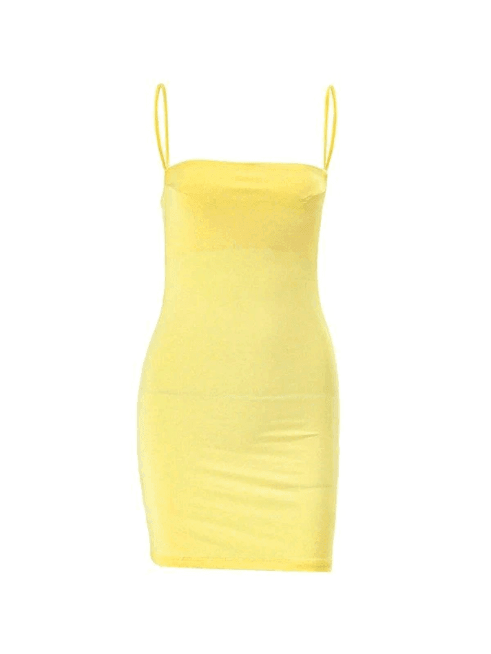 Y2K Bodycon Slip Mini Dress - AnotherChill