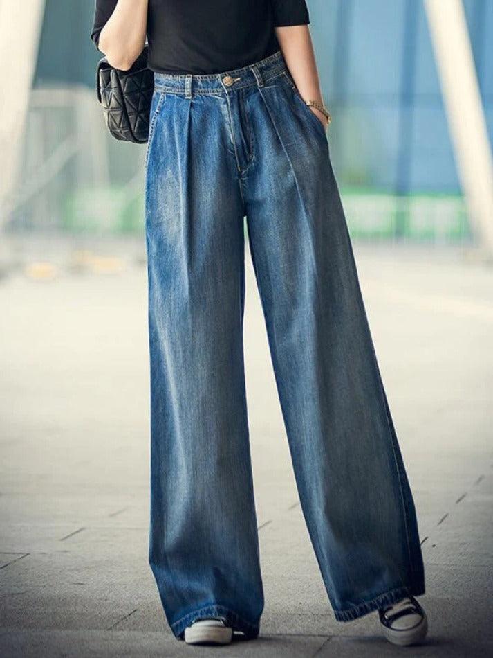 Vintage Washed Boyfriend Jeans - AnotherChill