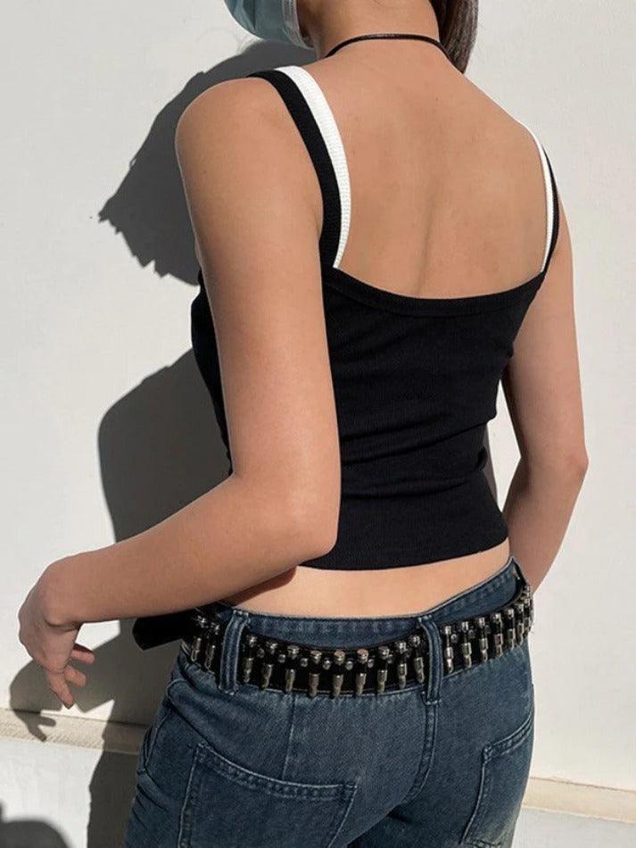 Ribbed Crop Cami Top - AnotherChill